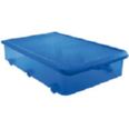 Caja 14 l. tapa simple azul