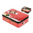 Caja metal. Disney Minnie 20x13xh7 cm. (Mín. 6 un.)