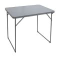 Mesa camping 80x60 cm. Gris oscuro J-9.